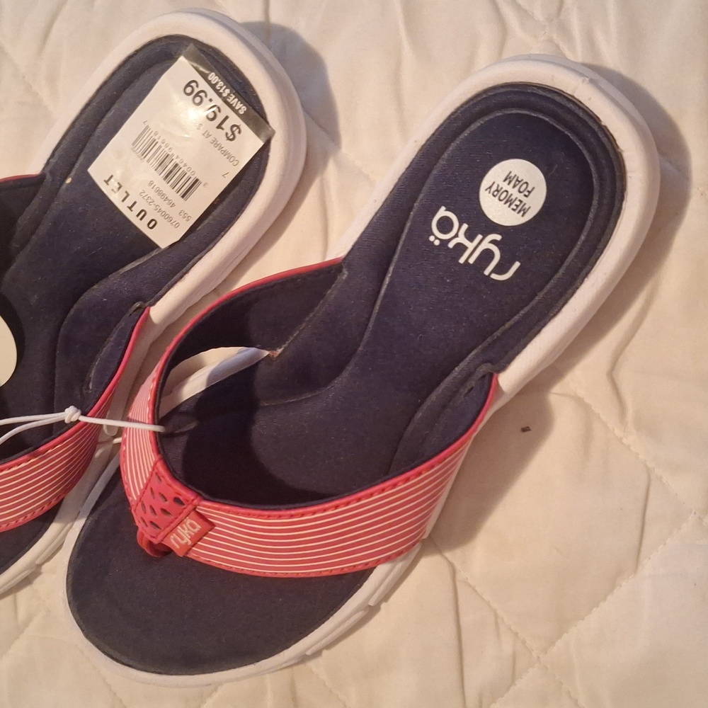 Ryka new thong sandals